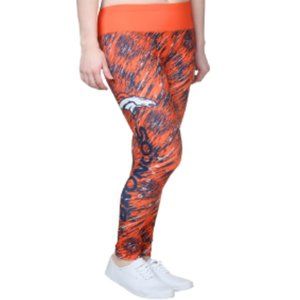 Denver Broncos Women's Static Rain Leggings - Orange